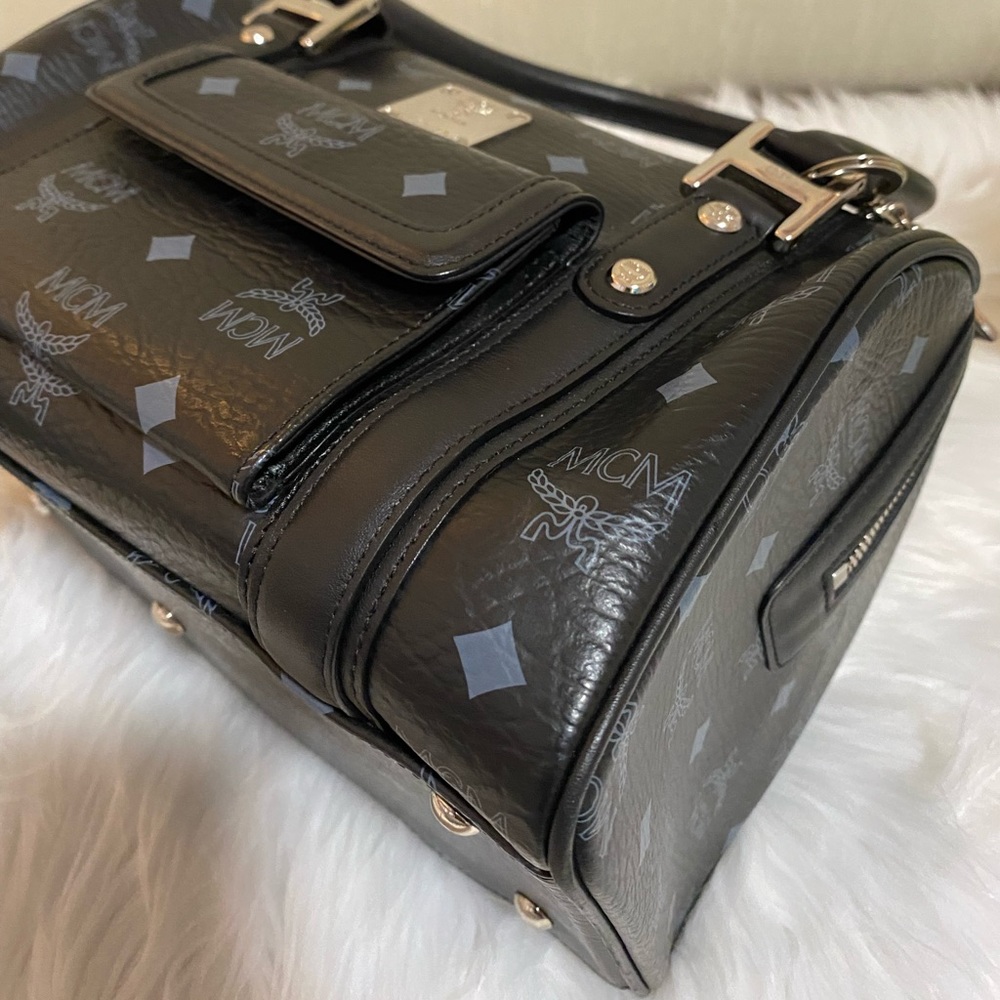 MCM Visetos Boston Bag - Picture 10 of 15